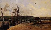 Charles-Francois Daubigny Fishing Port oil painting picture wholesale